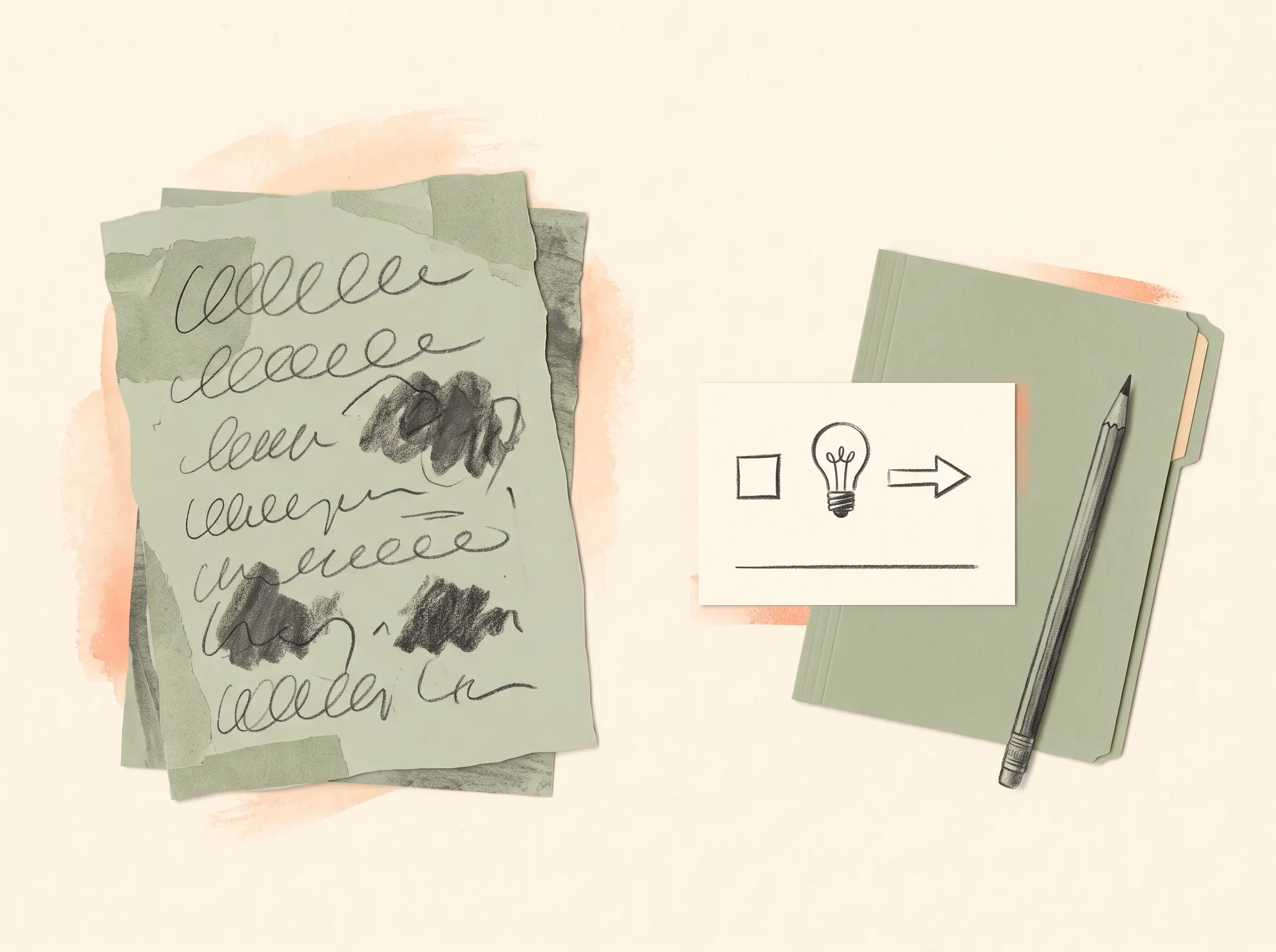A task list with one concrete next action and a separate finish condition