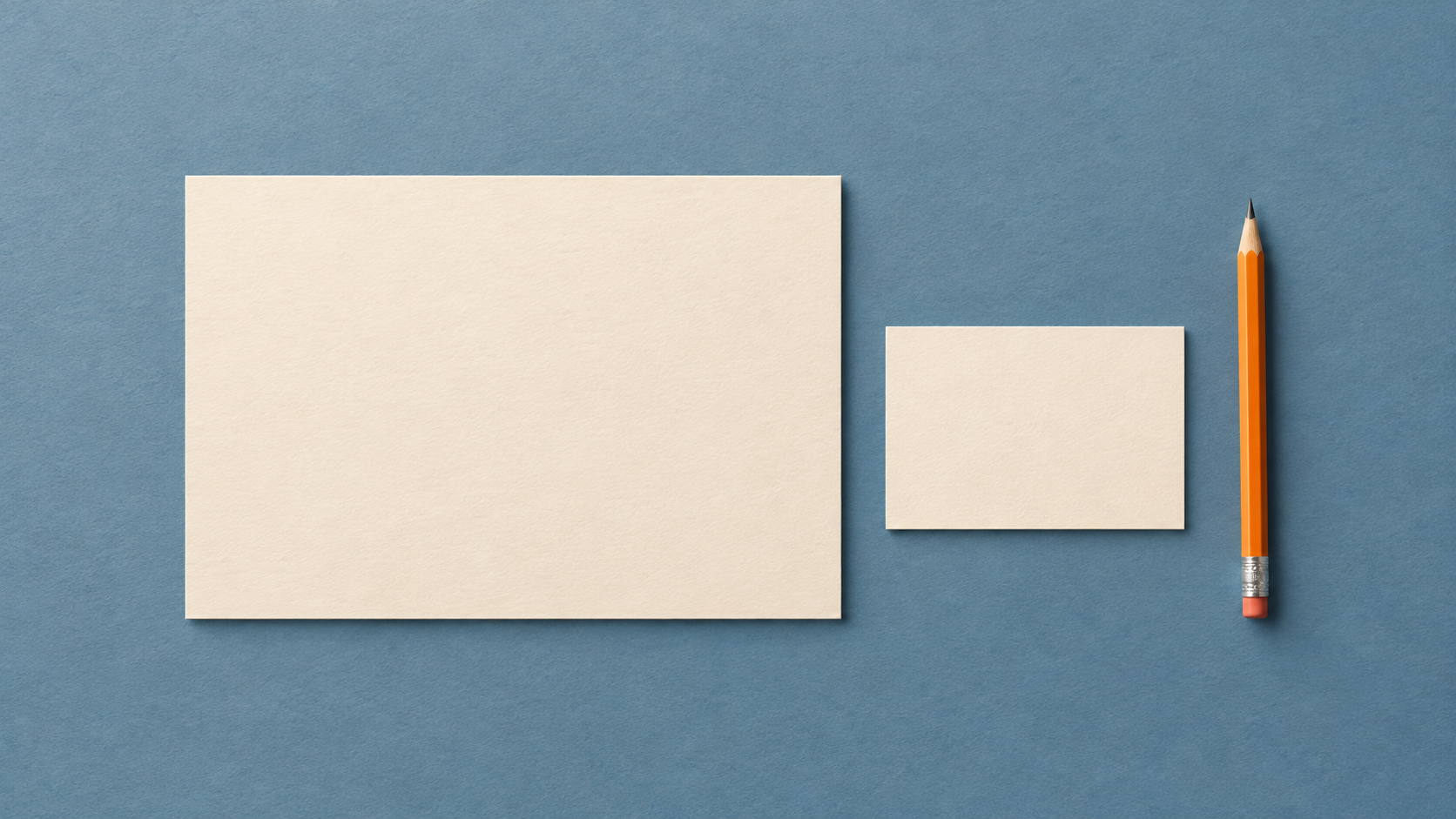 Editorial illustration of a broad task card beside a smaller card showing one concrete first action